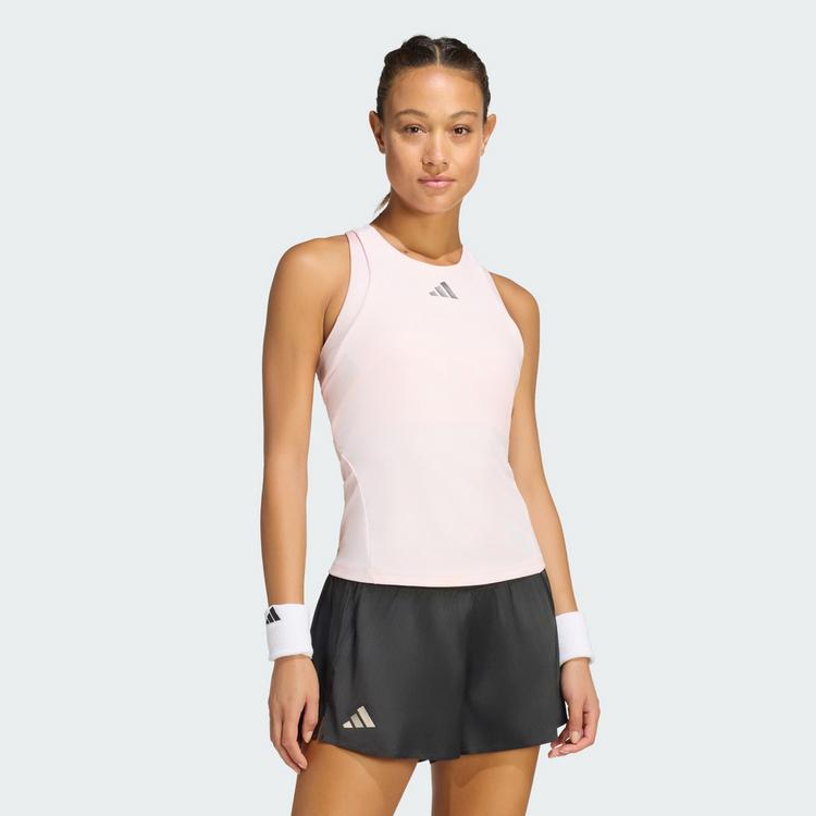 adidas adidas TENNIS CLIMACOOL Y-TANKTOP Tanktop Damen - Distilled Pink - 0 | SportScheck