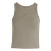 adidas ADIDAS KIT TANKTOP, GERIPPT, KLEINES Tanktop Damen - Silver Pebble