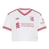 adidas Liverpool FC 26/27 k&uuml;rzer geschnittenes Croptop Damen - White
