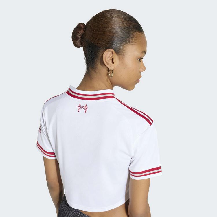 adidas adidas Liverpool FC 26/27 k&uuml;rzer geschnittenes Croptop Damen - White - 2 | SportScheck