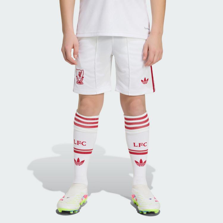 adidas adidas Liverpool FC 26/27 Kids Ausw&auml;rtsshorts Shorts Kinder - White - 2 | SportScheck