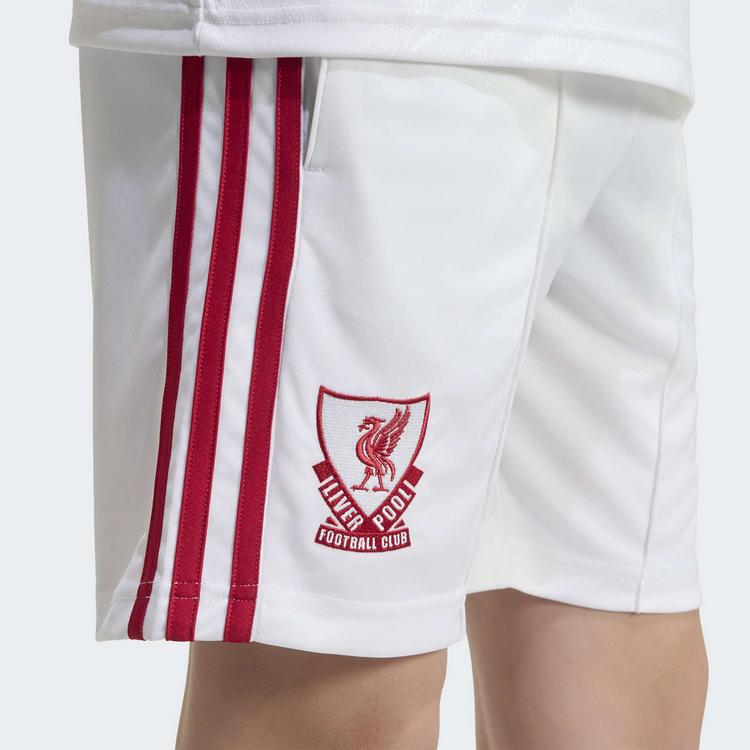 adidas adidas Liverpool FC 26/27 Kids Ausw&auml;rtsshorts Shorts Kinder - White - 0 | SportScheck