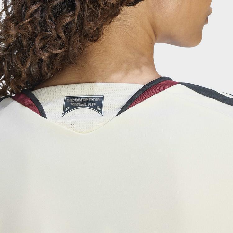 adidas adidas Manchester United 26/27 Ausweichtrikot, Croptop Damen - Ivory - 2 | SportScheck