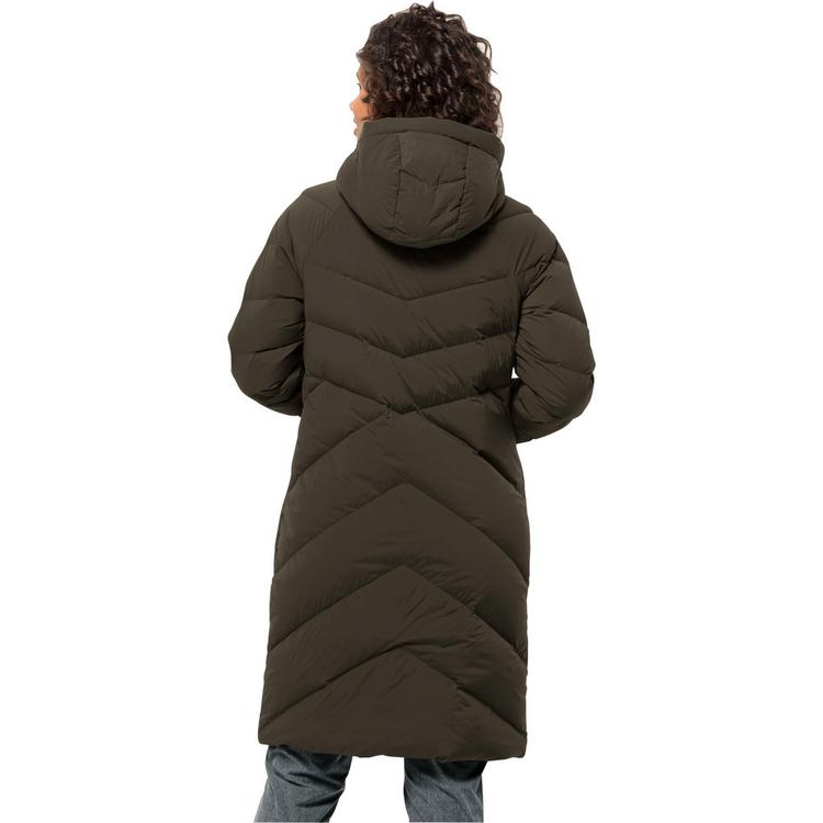 Jack Wolfskin Jack Wolfskin MARIENPLATZ COAT W Daunenmantel Damen - obsidian moss - 1 | SportScheck