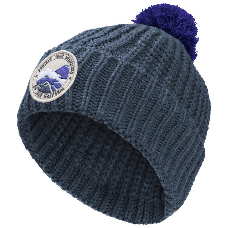 Jack Wolfskin Jack Wolfskin POMPOM BADGE BEANIE K Stirnband Kinder - midnight sky / midnight sky - 0 | SportScheck