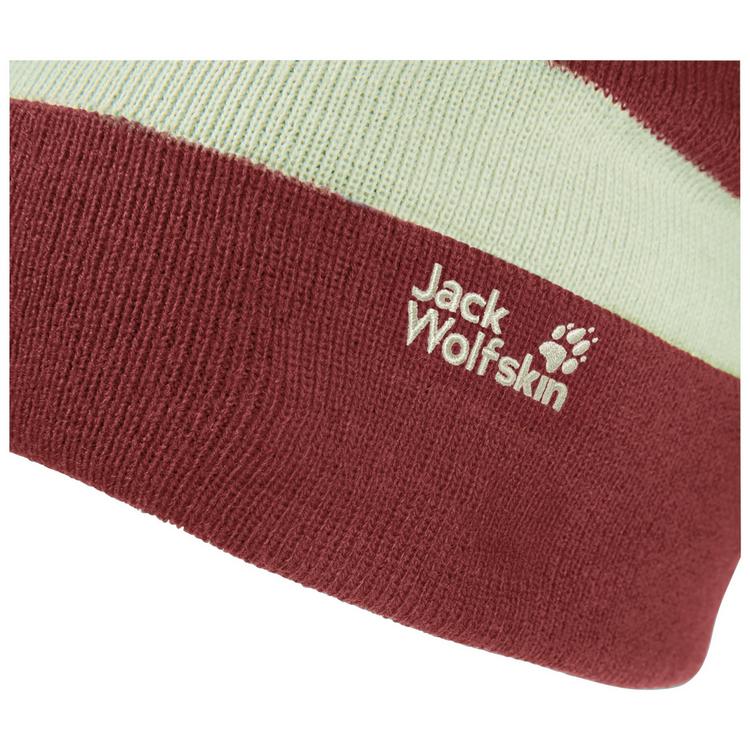Jack Wolfskin Jack Wolfskin STRIPY KNIT BEANIE K Stirnband Kinder - siren red - 2 | SportScheck