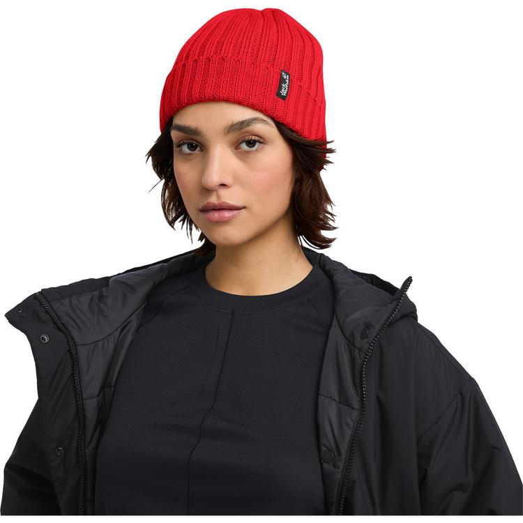 Jack Wolfskin Jack Wolfskin RIB KNIT BEANIE Stirnband - siren red - 9 | SportScheck