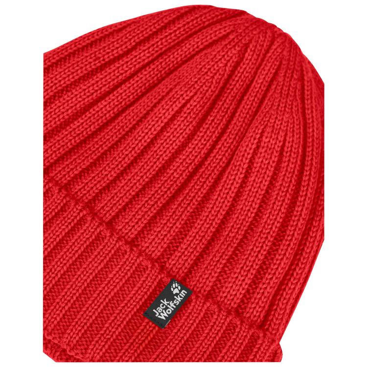 Jack Wolfskin Jack Wolfskin RIB KNIT BEANIE Stirnband - siren red - 7 | SportScheck