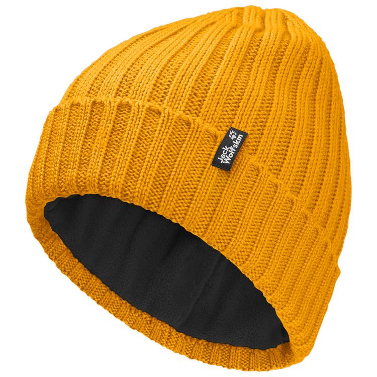 Jack Wolfskin Jack Wolfskin RIB KNIT BEANIE Stirnband - burly yellow JW - 6 | SportScheck