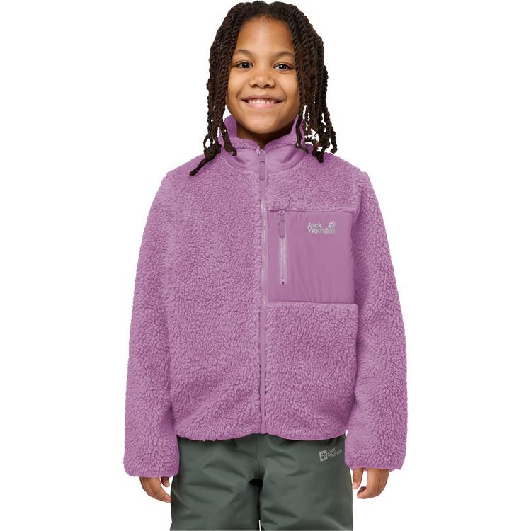 Jack Wolfskin Jack Wolfskin ICE CURL JACKET K Fleecejacke Kinder - vivid orchid - 2 | SportScheck