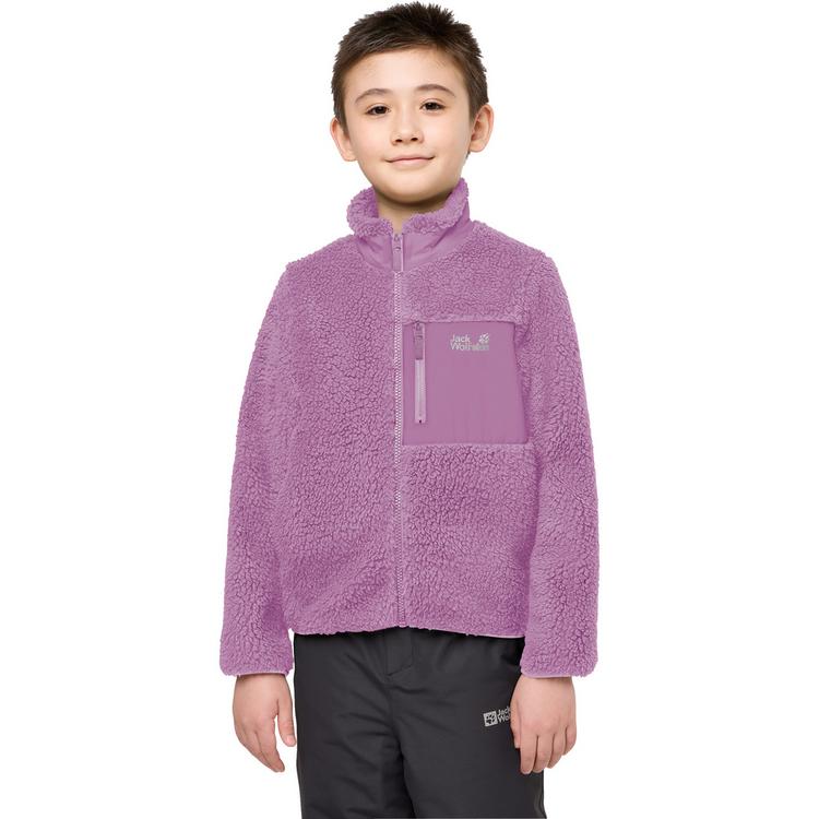 Jack Wolfskin Jack Wolfskin ICE CURL JACKET K Fleecejacke Kinder - vivid orchid - 7 | SportScheck