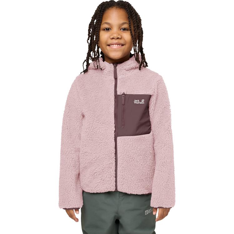 Jack Wolfskin Jack Wolfskin ICE CURL HOOD JACKET K Fleecejacke Kinder - dusty blush - 2 | SportScheck