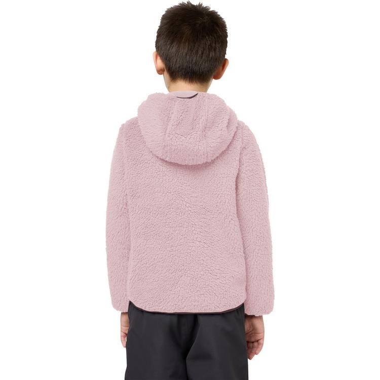 Jack Wolfskin Jack Wolfskin ICE CURL HOOD JACKET K Fleecejacke Kinder - dusty blush - 4 | SportScheck