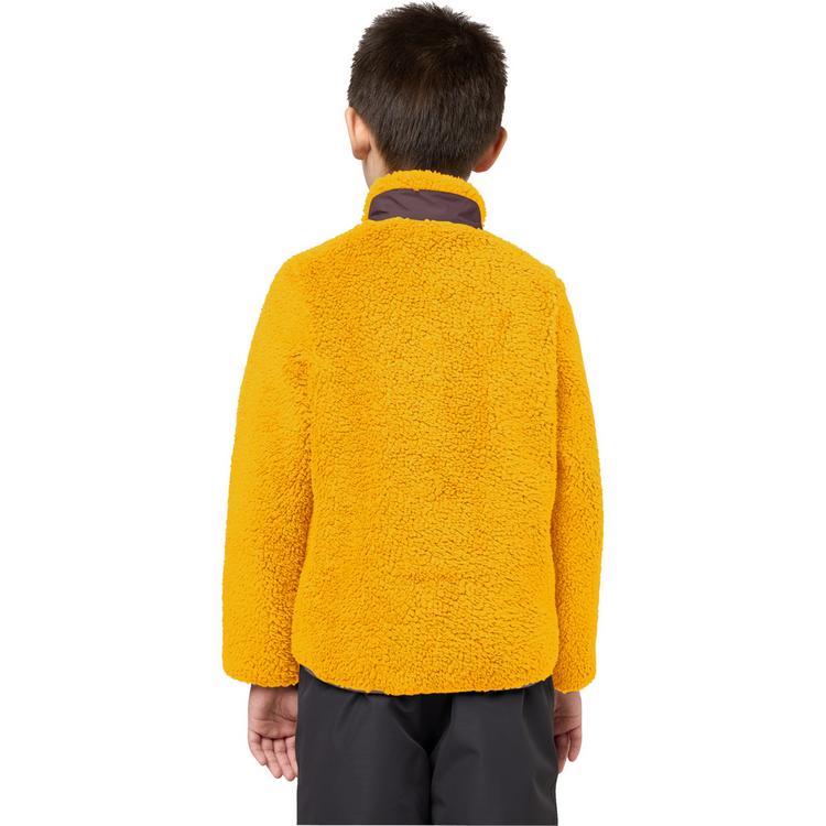 Jack Wolfskin Jack Wolfskin ICE CURL JACKET K Fleecejacke Kinder - burly yellow JW - 8 | SportScheck