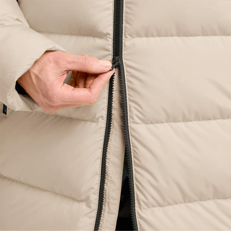 Jack Wolfskin Jack Wolfskin FROZEN PALACE COAT W Daunenmantel Damen - oyster - 4 | SportScheck