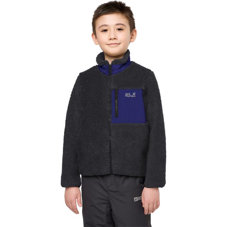 Jack Wolfskin Jack Wolfskin ICE CURL JACKET K Fleecejacke Kinder - phantom / glow ink - 2 | SportScheck