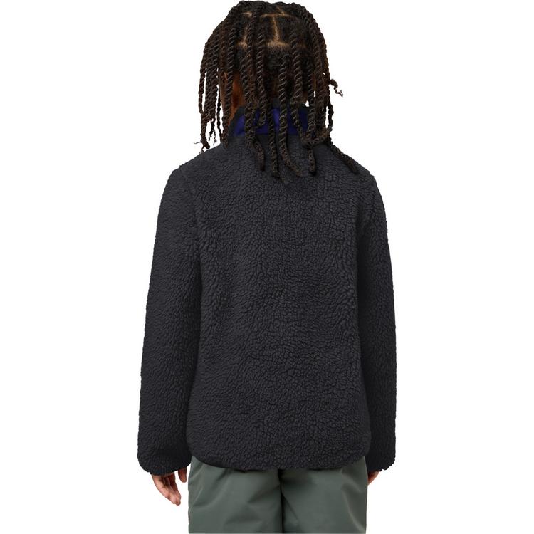 Jack Wolfskin Jack Wolfskin ICE CURL JACKET K Fleecejacke Kinder - phantom / glow ink - 8 | SportScheck
