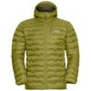 Jack Wolfskin PASSAMANI DOWN HOODY M Daunenjacke Herren - khaki green