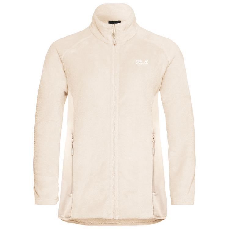 Jack Wolfskin Jack Wolfskin ROTWAND FZ W Fleecejacke Damen - oyster - 0 | SportScheck