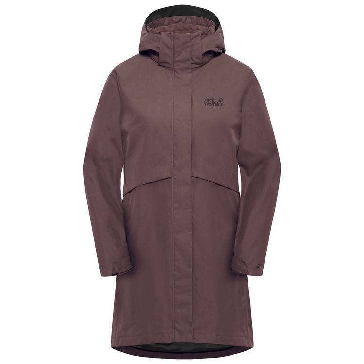 Jack Wolfskin Jack Wolfskin BAYLIGHT 3IN1 COAT W Funktionsmantel Damen - sheer plum - 0 | SportScheck