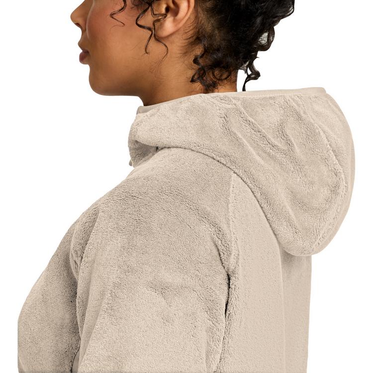 Jack Wolfskin Jack Wolfskin ROTWAND HOODED FZ W Fleecejacke Damen - oyster - 1 | SportScheck
