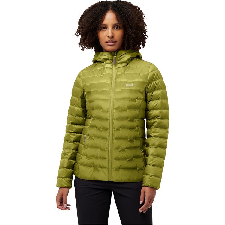 Jack Wolfskin Jack Wolfskin PASSAMANI DOWN HOODY W Daunenjacke Damen - khaki green - 0 | SportScheck