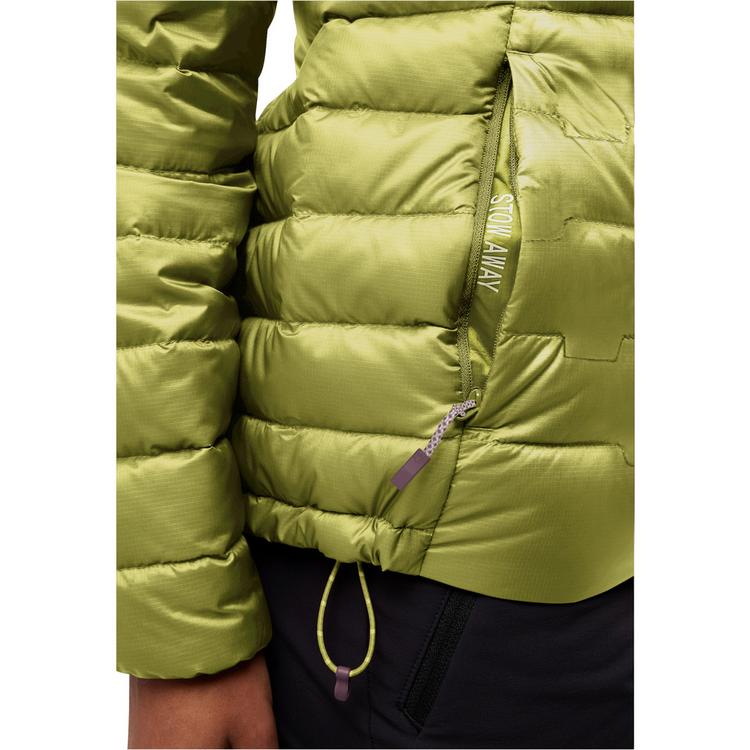 Jack Wolfskin Jack Wolfskin PASSAMANI DOWN HOODY W Daunenjacke Damen - khaki green - 1 | SportScheck