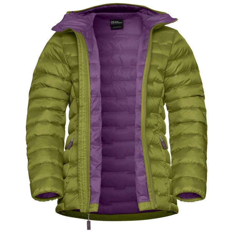 Jack Wolfskin Jack Wolfskin PASSAMANI DOWN HOODY W Daunenjacke Damen - khaki green - 3 | SportScheck