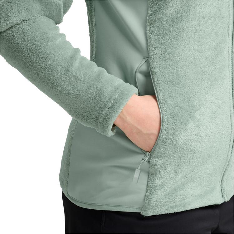 Jack Wolfskin Jack Wolfskin ROTWAND FZ W Fleecejacke Damen - green zinnia - 1 | SportScheck