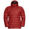 Jack Wolfskin PASSAMANI DOWN HOODY M Daunenjacke Herren - siren red