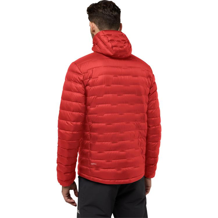 Jack Wolfskin Jack Wolfskin PASSAMANI DOWN HOODY M Daunenjacke Herren - siren red - 1 | SportScheck