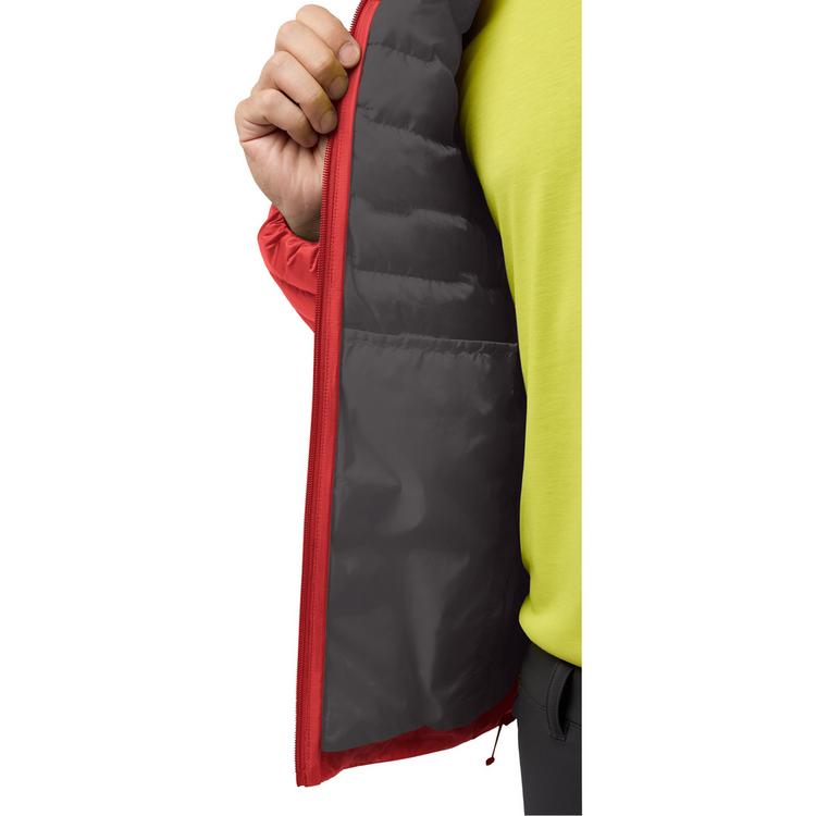 Jack Wolfskin Jack Wolfskin PASSAMANI DOWN HOODY M Daunenjacke Herren - siren red - 0 | SportScheck