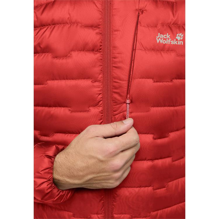 Jack Wolfskin Jack Wolfskin PASSAMANI DOWN HOODY M Daunenjacke Herren - siren red - 1 | SportScheck