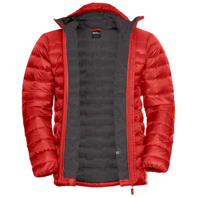 Jack Wolfskin Jack Wolfskin PASSAMANI DOWN HOODY M Daunenjacke Herren - siren red - 3 | SportScheck