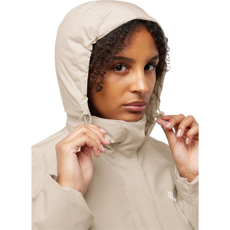 Jack Wolfskin Jack Wolfskin ROTWAND 3IN1 JKT W Doppeljacke Damen - oyster - 0 | SportScheck