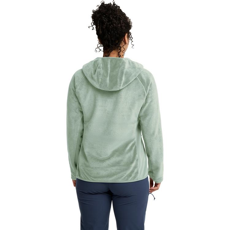 Jack Wolfskin Jack Wolfskin ROTWAND HOODED FZ W Fleecejacke Damen - green zinnia - 4 | SportScheck
