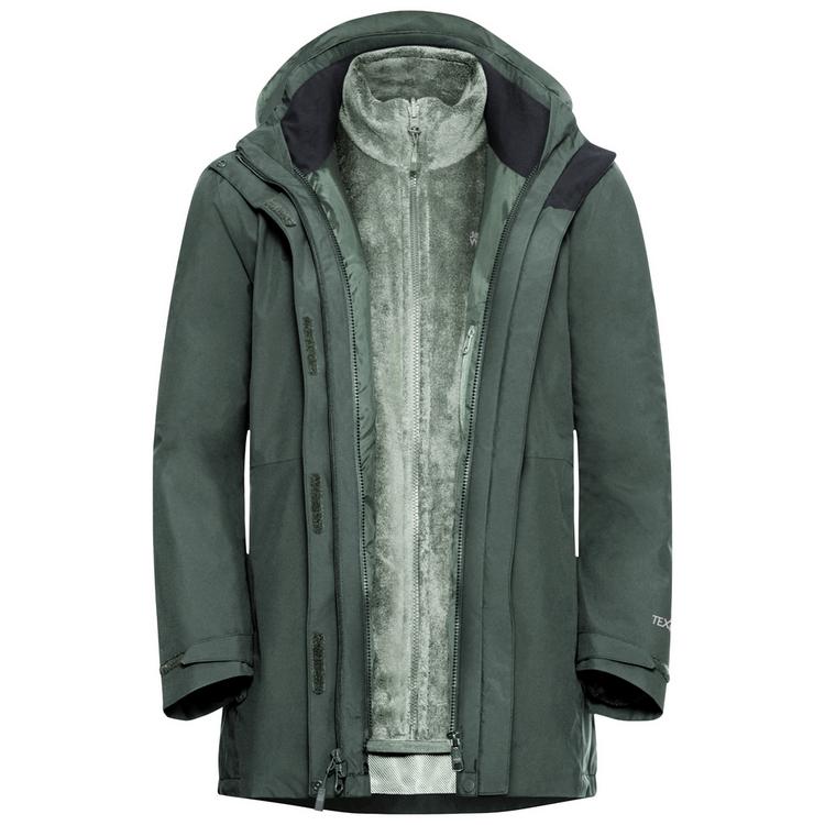 Jack Wolfskin Jack Wolfskin ROTWAND 3IN1 JKT W Doppeljacke Damen - sago palm - 0 | SportScheck