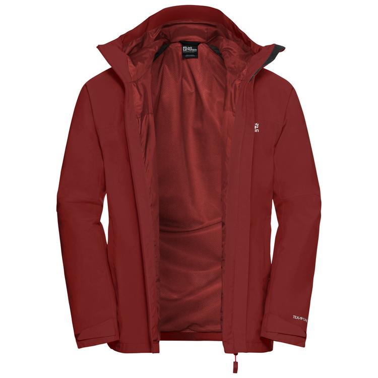 Jack Wolfskin Jack Wolfskin TEMPEST 2L JKT M Funktionsjacke Herren - merlot - 3 | SportScheck