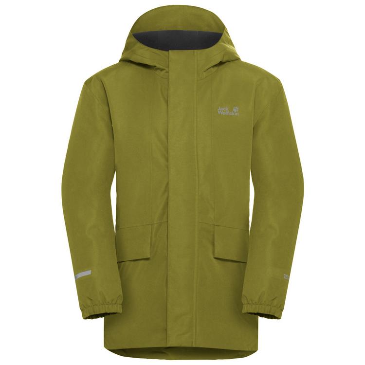 Jack Wolfskin Jack Wolfskin CANVEY JKT KIDS Fleecejacke Kinder - khaki green - 0 | SportScheck
