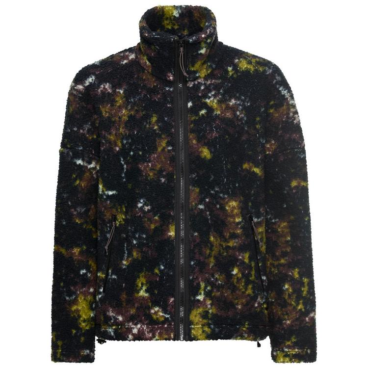 Jack Wolfskin Jack Wolfskin STONE LITE AOP JKT W Fleecejacke Damen - LICHEN dark navy - 0 | SportScheck