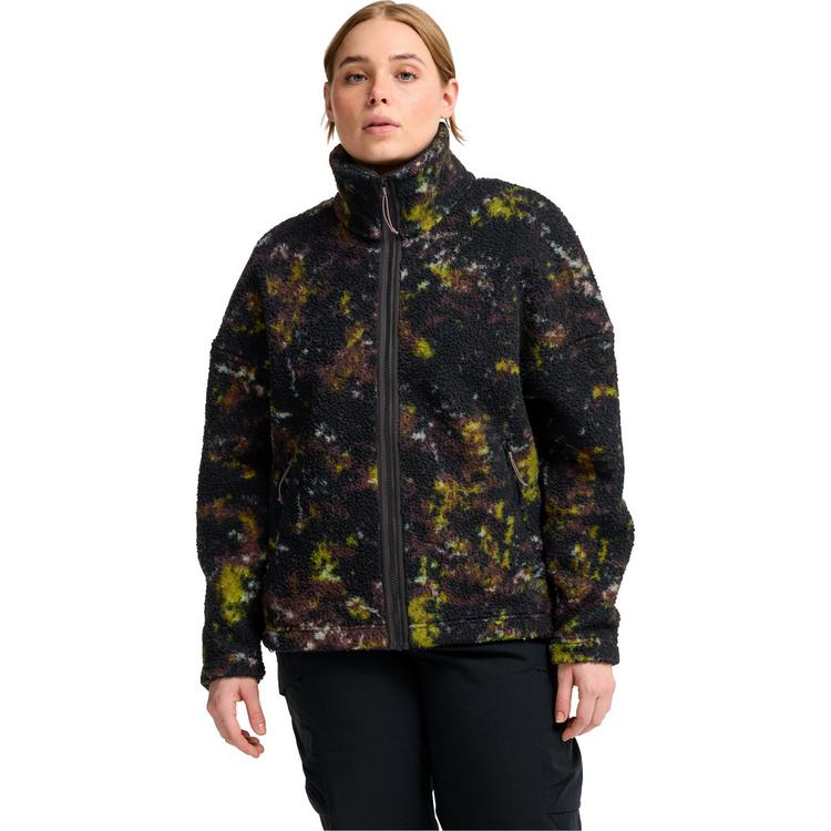 Jack Wolfskin Jack Wolfskin STONE LITE AOP JKT W Fleecejacke Damen - LICHEN dark navy - 0 | SportScheck