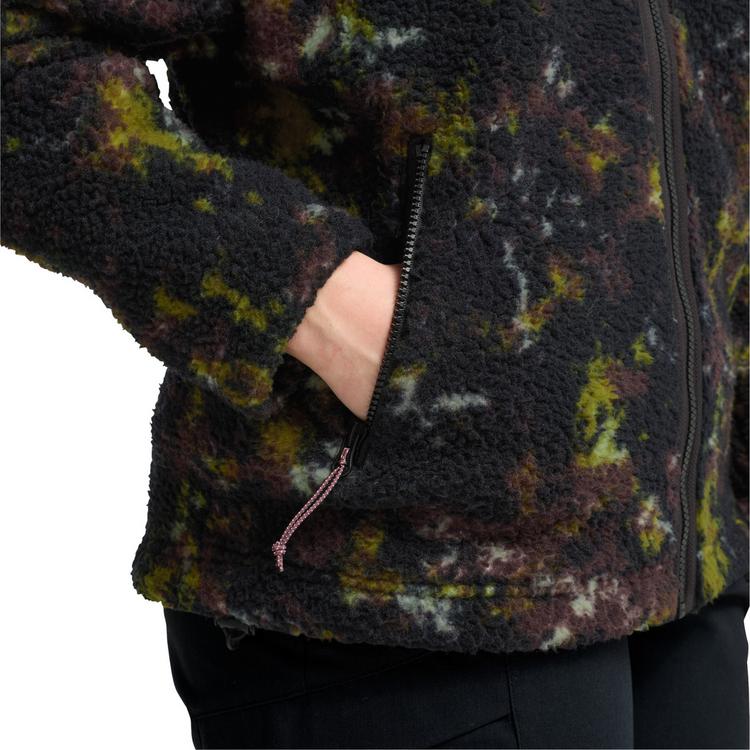 Jack Wolfskin Jack Wolfskin STONE LITE AOP JKT W Fleecejacke Damen - LICHEN dark navy - 2 | SportScheck