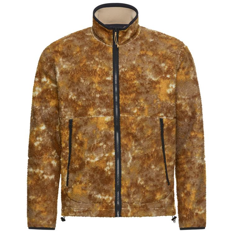 Jack Wolfskin Jack Wolfskin STONE LITE AOP JKT M Fleecejacke Herren - LICHEN hazel wood - 0 | SportScheck