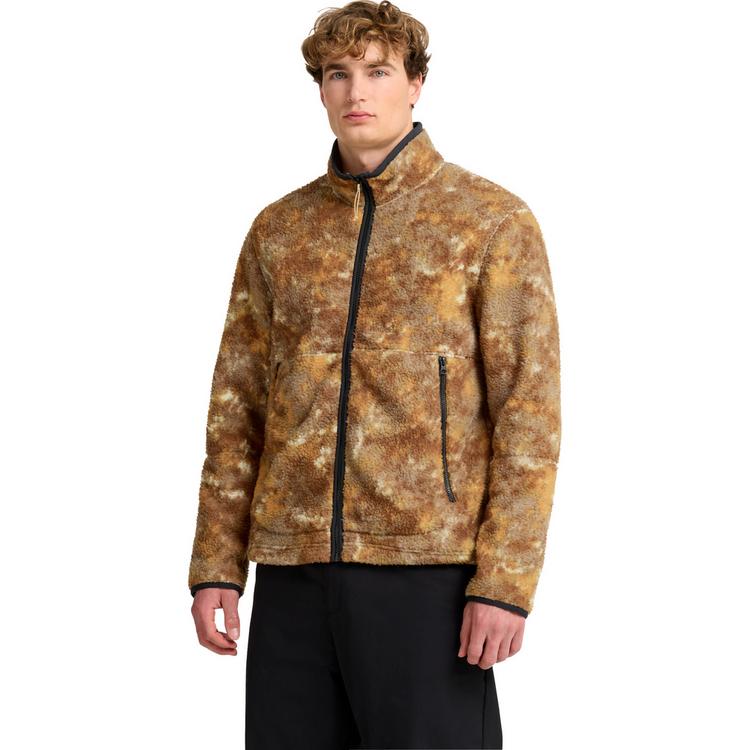 Jack Wolfskin Jack Wolfskin STONE LITE AOP JKT M Fleecejacke Herren - LICHEN hazel wood - 0 | SportScheck