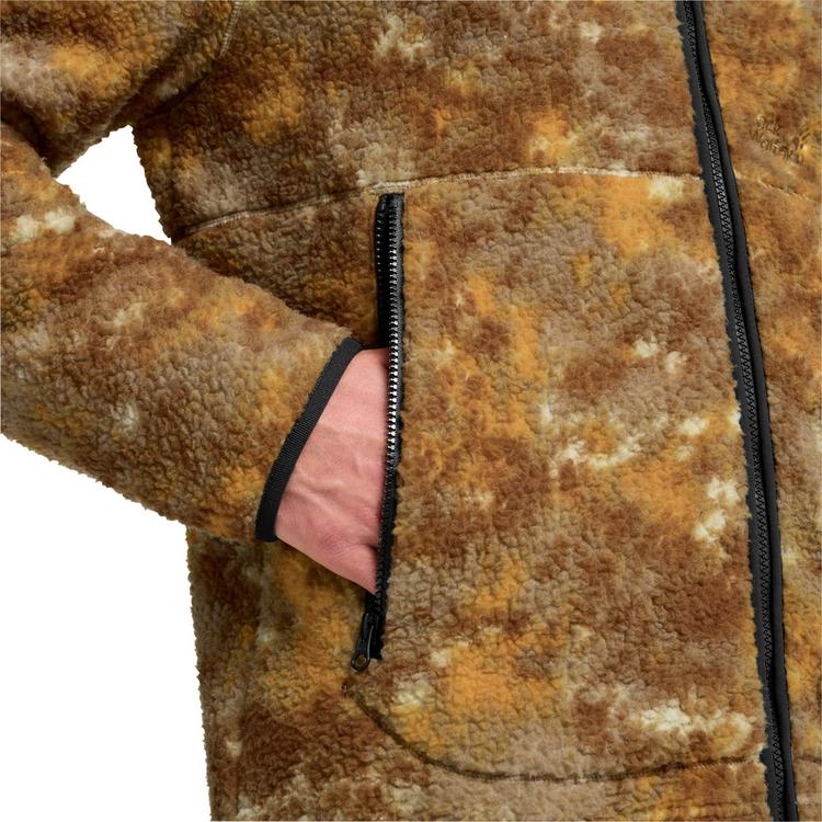 Jack Wolfskin Jack Wolfskin STONE LITE AOP JKT M Fleecejacke Herren - LICHEN hazel wood - 2 | SportScheck