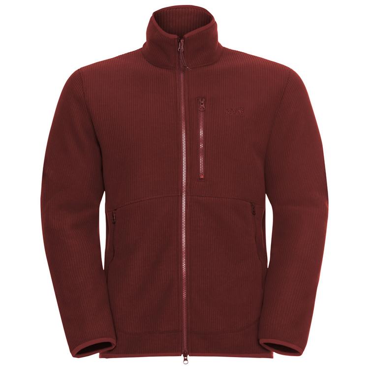 Jack Wolfskin Jack Wolfskin LAKE RIDGE JKT M Fleecejacke Herren - merlot - 0 | SportScheck