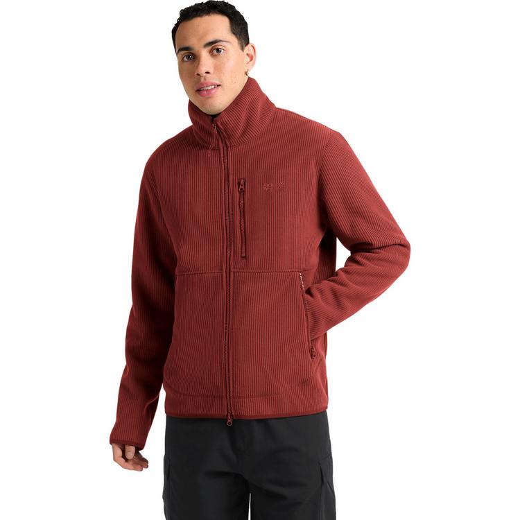 Jack Wolfskin Jack Wolfskin LAKE RIDGE JKT M Fleecejacke Herren - merlot - 0 | SportScheck