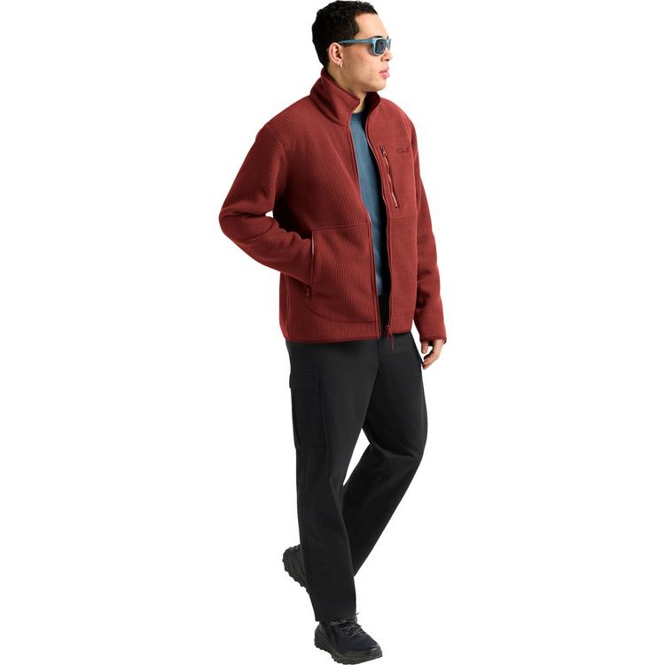 Jack Wolfskin Jack Wolfskin LAKE RIDGE JKT M Fleecejacke Herren - merlot - 2 | SportScheck