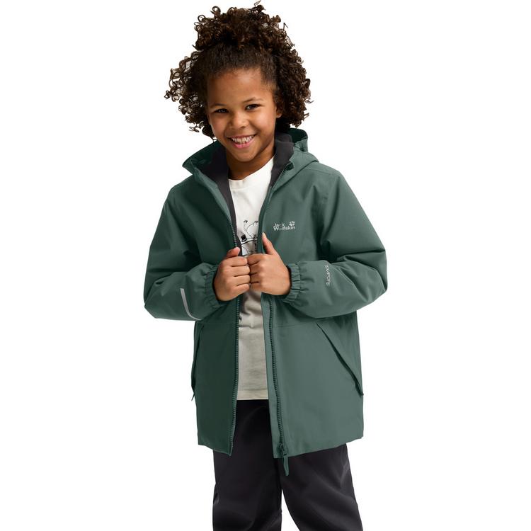 Jack Wolfskin Jack Wolfskin SNOW DAYS JKT KIDS Fleecejacke Kinder - sago palm - 0 | SportScheck