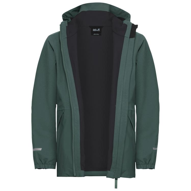 Jack Wolfskin Jack Wolfskin SNOW DAYS JKT KIDS Fleecejacke Kinder - sago palm - 3 | SportScheck